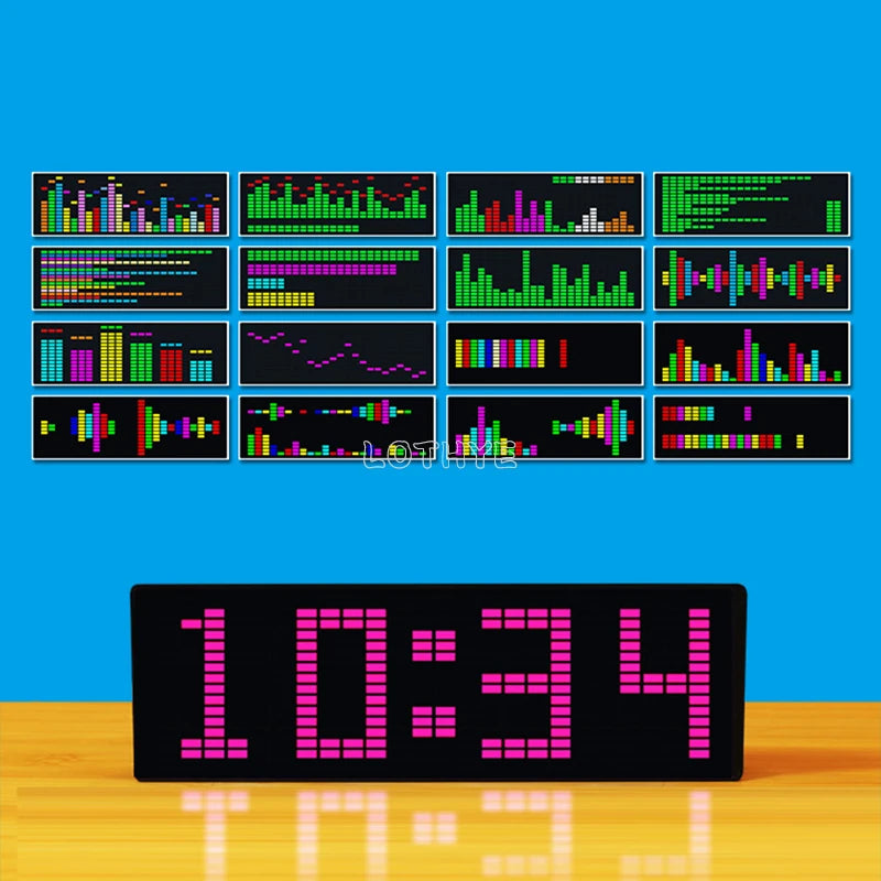音に反応するLEDムードライト