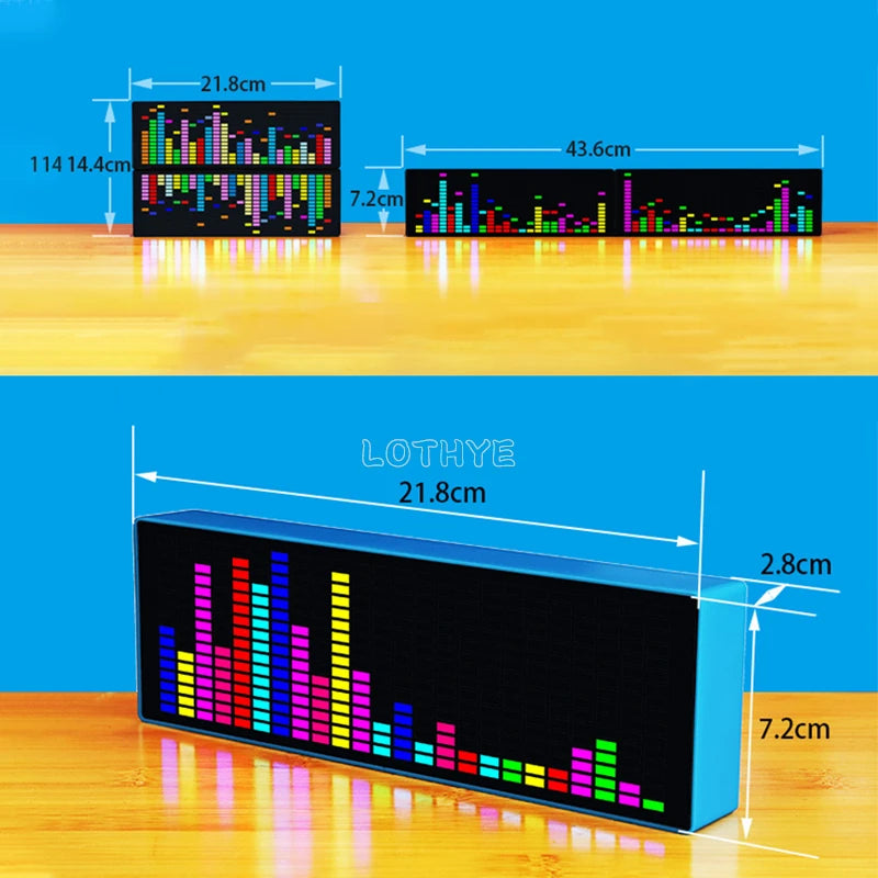 音に反応するLEDムードライト