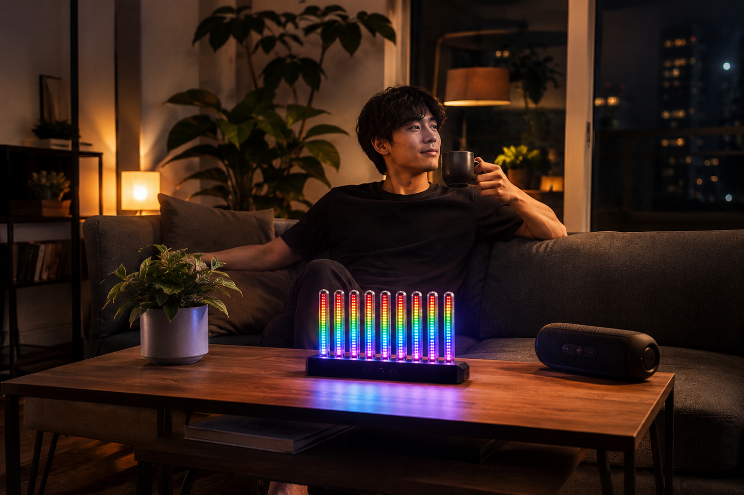 SoundGlow 32｜音楽に反応するRGBスペクトラムライト