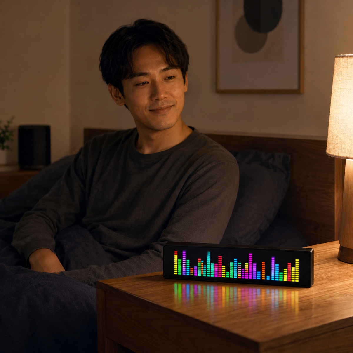サウンドリアクティブ LEDムードライト