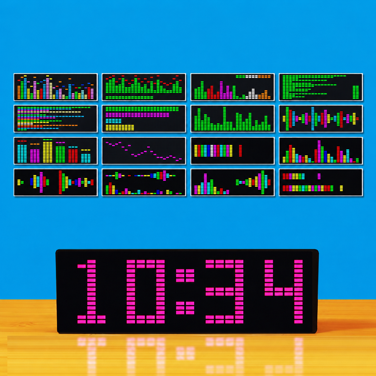 サウンドリアクティブ LEDムードライト